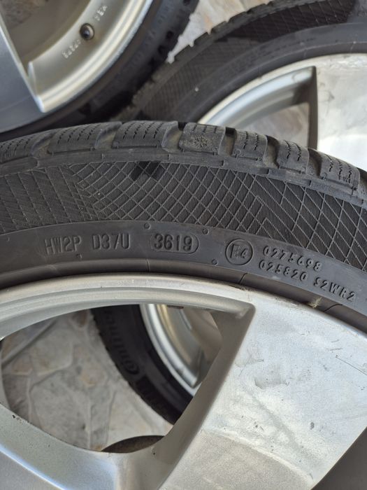 Джанти 5×12  18ка Audi  Mercedes Skoda Seat WV и гуми Continental.