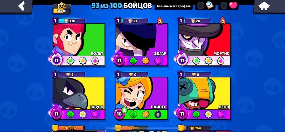 Аккаунт бравл старс