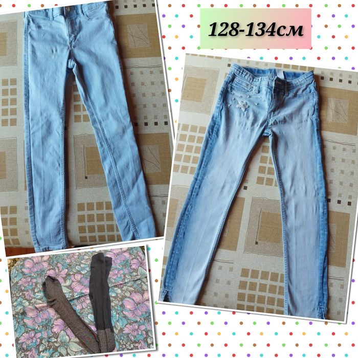 Дрехи за момиче размер 8-9г/128-134см