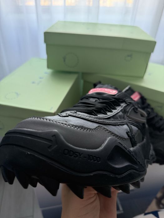 Adidasi Off White Odsy 1000 / Black / Negru / Premium / 2027