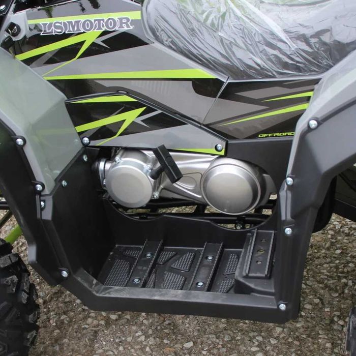 Бензиново АТВ/ATV 250cc/250 кубика RockHunter с лебедка Gray/Green