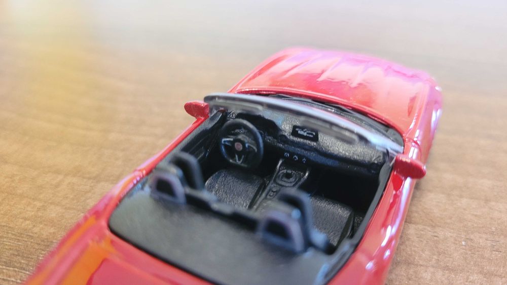 Macheta auto 1/43 Fiat 124 Spider de la Bburago