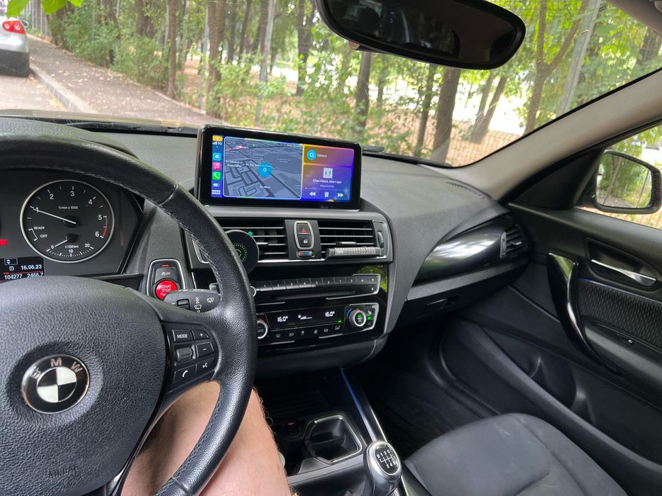 Navigatie android BMW F20 seria 1 Carplay Waze YouTube GPS