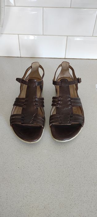 Сандали Ecco 39 номер естествена кожа