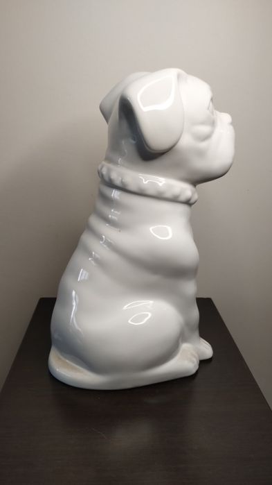 Чудесна статуетка на булдог от керамика. Куче.