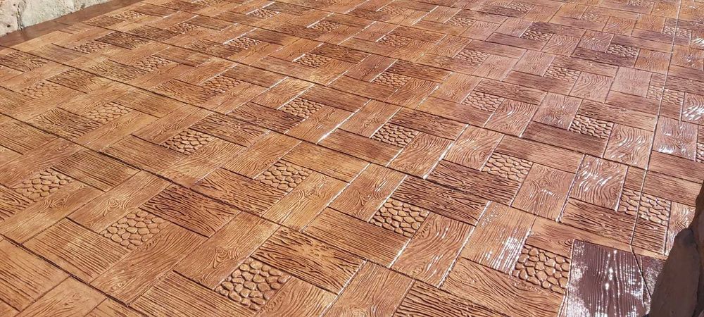 # beton amprentat si elicopterizat #pavaj din beton amprentat