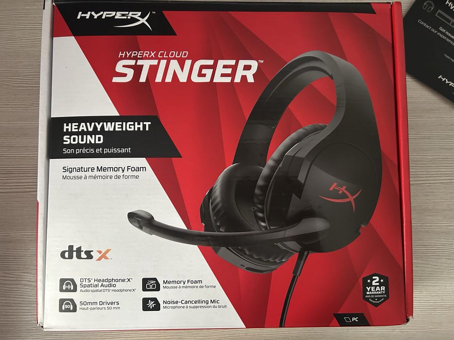 Продаю наушники Hyperx Core stinger
