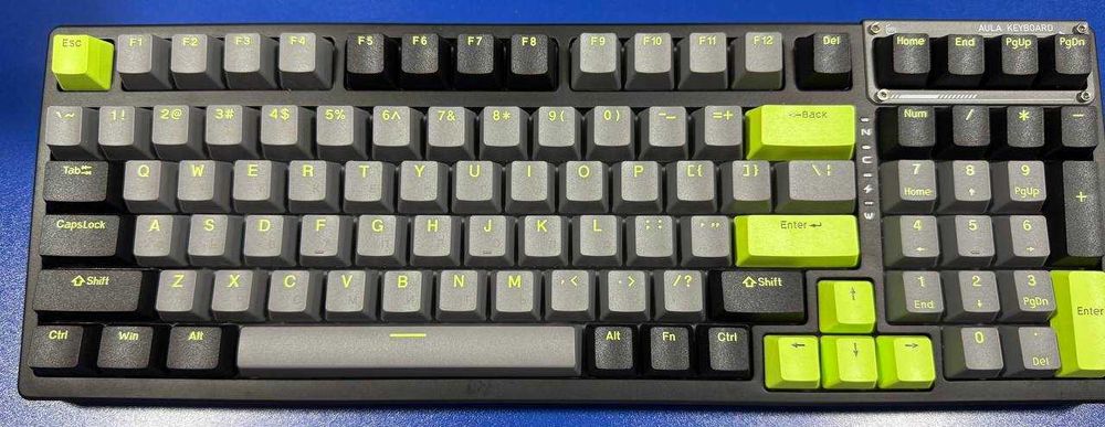 Клавиатура AULA F98 механическая оригинал 3в 1 RUS/ENG