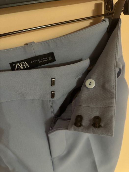 Син официален панталон ZARA размер XS
