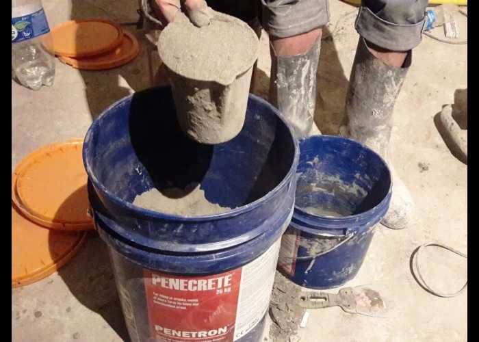 Пенекрит Гидроизоляция трещин швов стыков вводов коммуникации