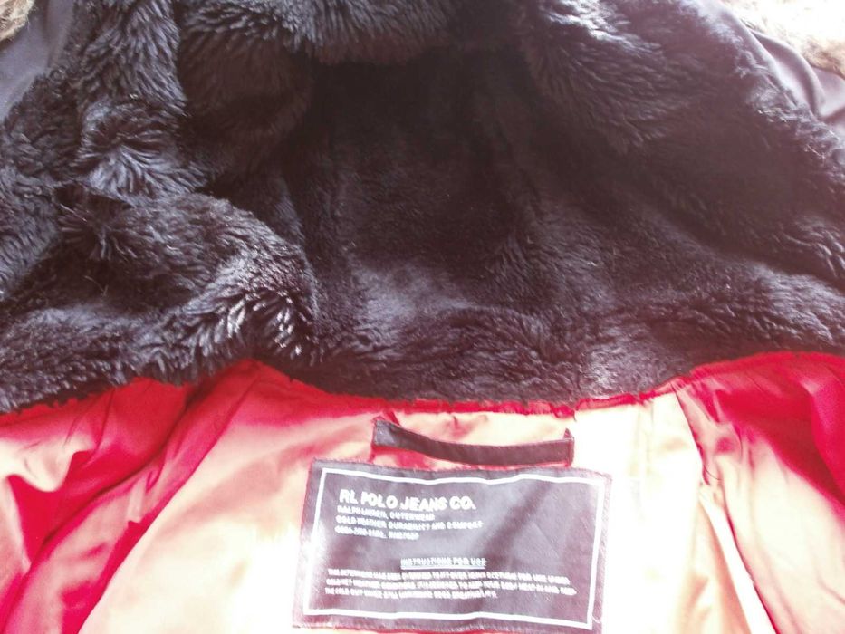 XL POLO Sport Down Дебела Парка Пухена с Качулка