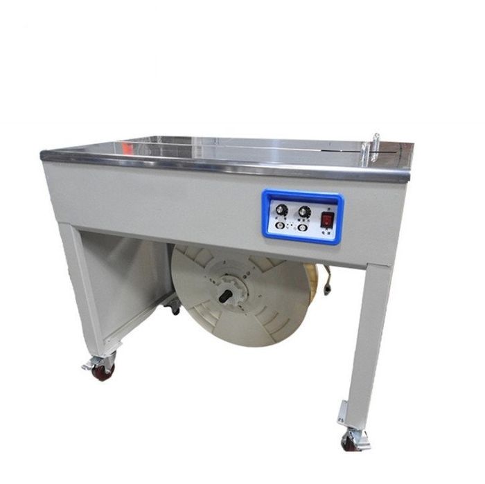 Полуавтоматическая упаковочная машина с двойным двигателем для обвязки