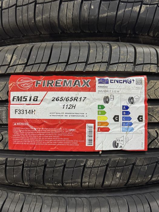 Летние шины 265/65 R17 Firemax