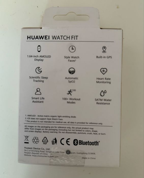 Смарт часы huawei watch fit
