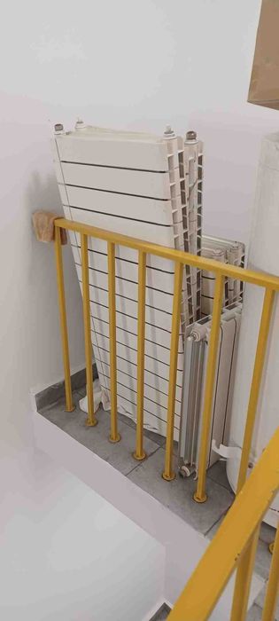 Алуминиеви радиатори, трифазен котел, използвани, 9лв.ребро, договорка