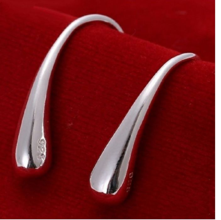 Обеци със античен ефект-Паунови обеци-Капковиден сет-8е-20е