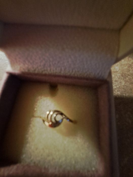 Inel aur 14 k,nou