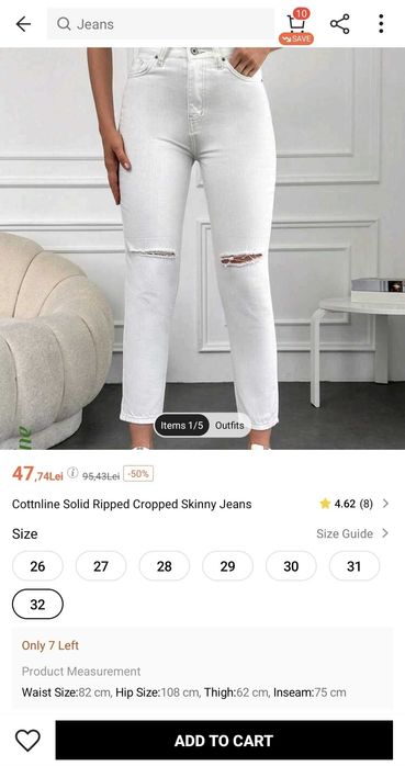 Vand pantaloni si blugi noi