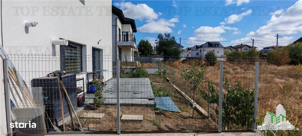 Apartament 2 camere si curte proprie de 80mp, in vila, cu toate utilit