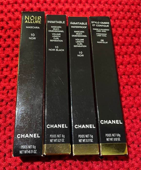 Mascara creion de ochi si ruj chanel noi