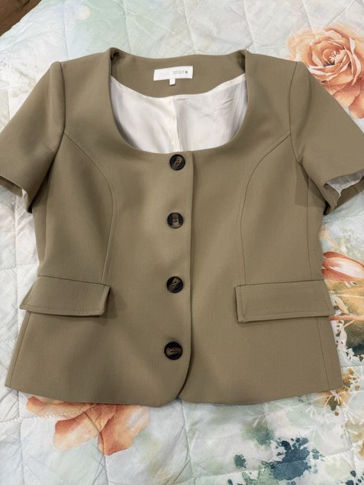 Блейзер с коротким рукавом ZARA