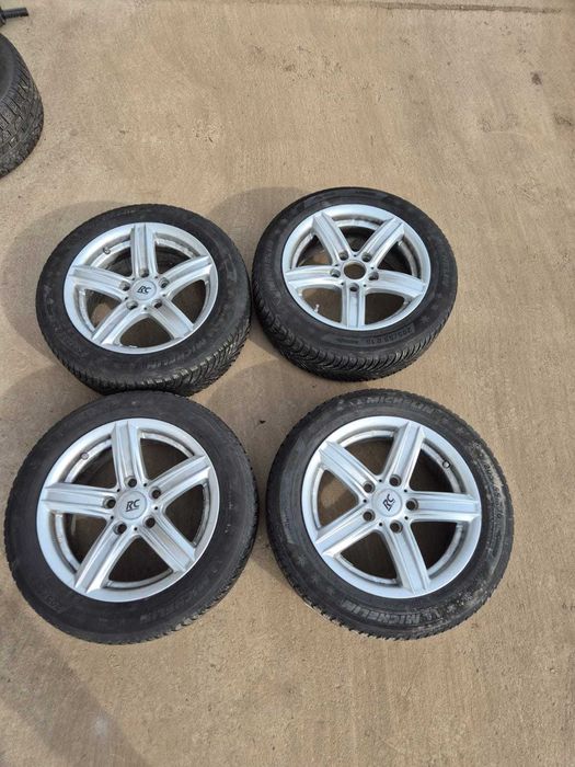 Jante cu anvelope Michelin  M+S  205/55R16 7.0jX16H2 PC21-706 5X120 BM