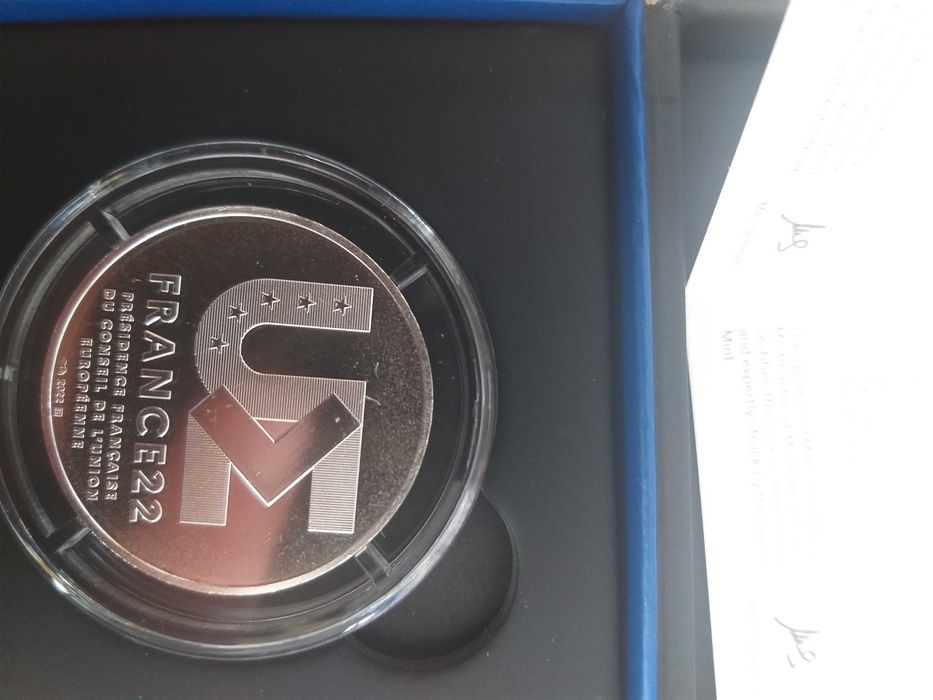Юбилейна  монета 20 EURO европредседателството на Франция