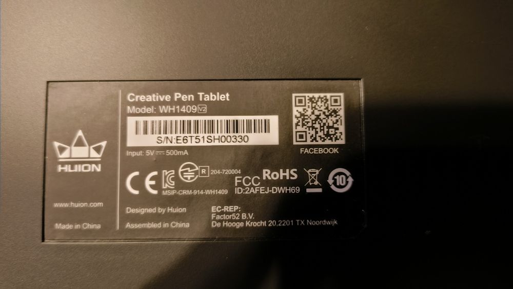 URGENT Tableta grafica HUION Inspiroy WH1409 V2 URGENT