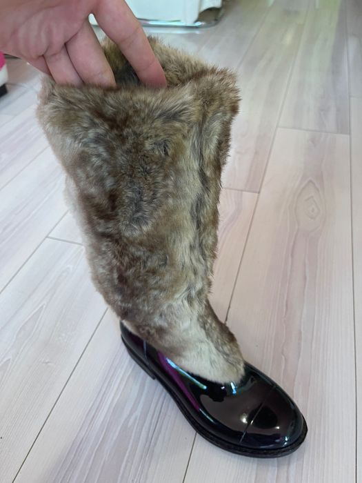 Гумени ботуши с еко кожа Primadonna 41