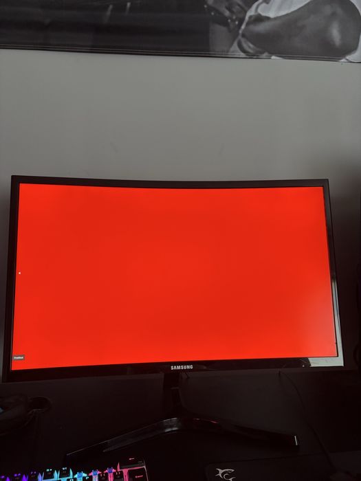 Monitor LED Samsung 24" Curved, 60 HZ,  Full HD, D-Sub, HDMI
