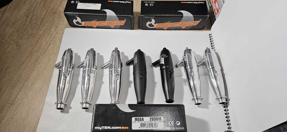 Toba Tuning "MEGA" Made in ITALY, din aluminiu, pt. motoare Nitro 1/8