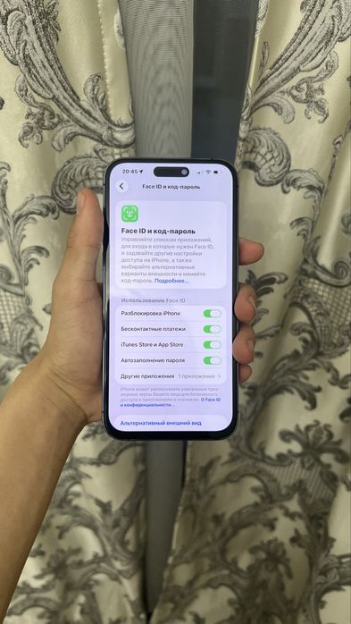 iPhone 14 pro max 128 100%