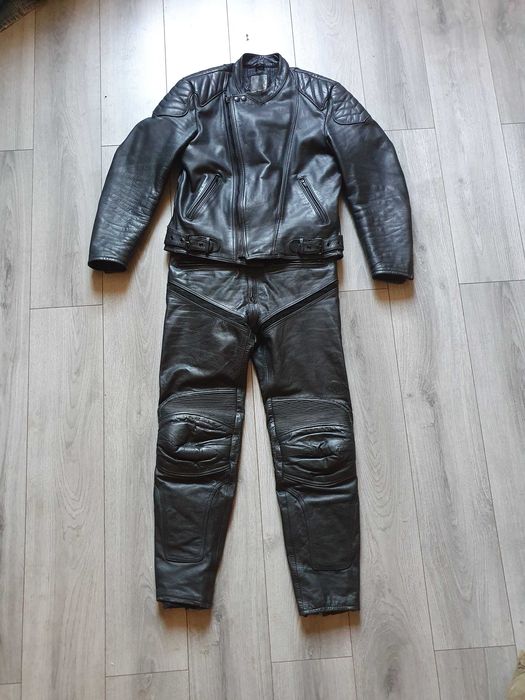 Combinezon moto de piele "LOUIS" (geaca + pantaloni) - Marime 50