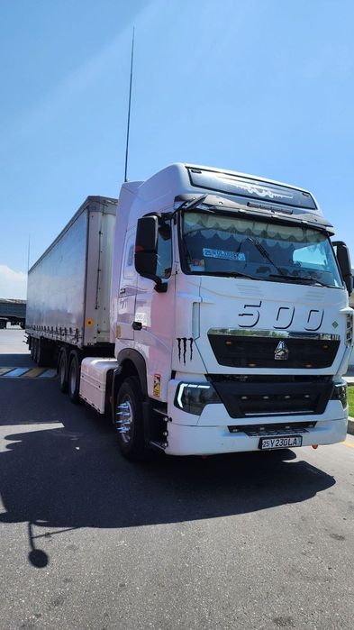 HOWO T7 + KRONE прицеп Сотилади