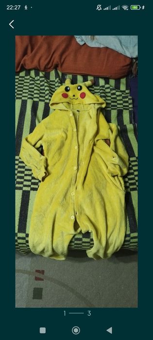 Продам Кигуруми Пикачу