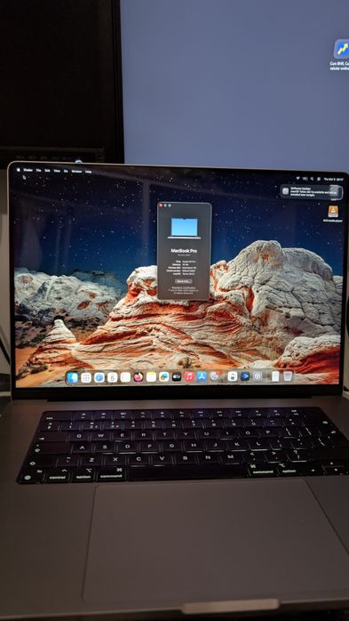 MacBook Pro 16 inch M1 Pro 16GB RAM 512GB SSD A2485 impecabil