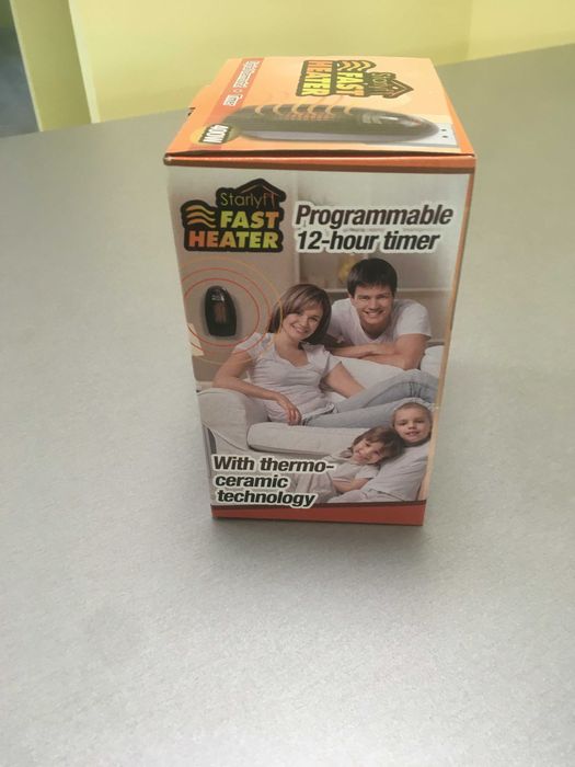 печка духалка за отопление, мобилна, не е ползвана - Fast Heater.