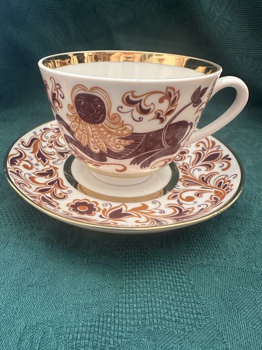 Руски порцелан на ЛФЗ Ломоносов-много различни чаши, разгледайте, моля