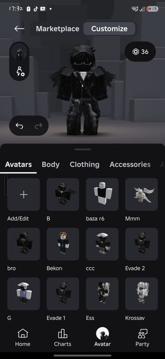 Аккаунт Roblox с voice chat
