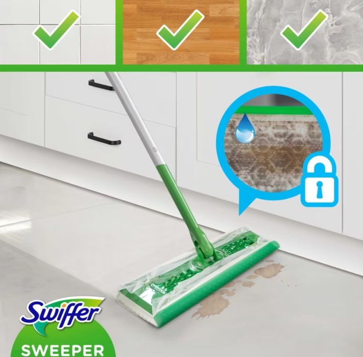 Мокри кърпи за под Swiffer 10бр.