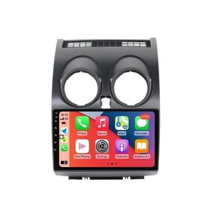 1-8GB Navigatie dedicata Android Nissan Qashqai 1 J10 CARPLAY QLED