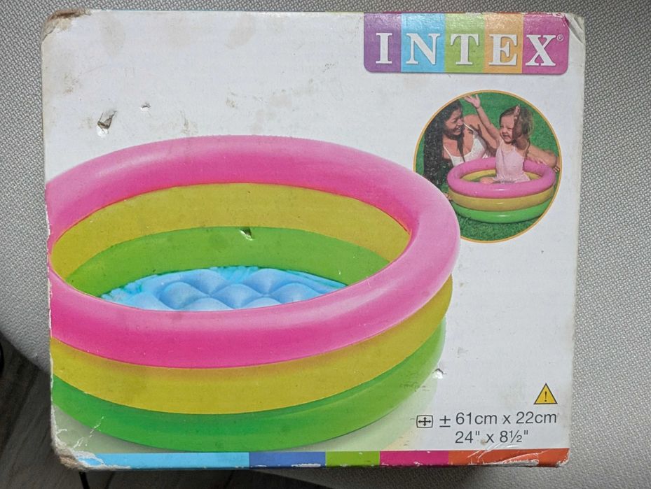 Детски надуваем басейн INTEX Sunset Glow 61 х 22 см