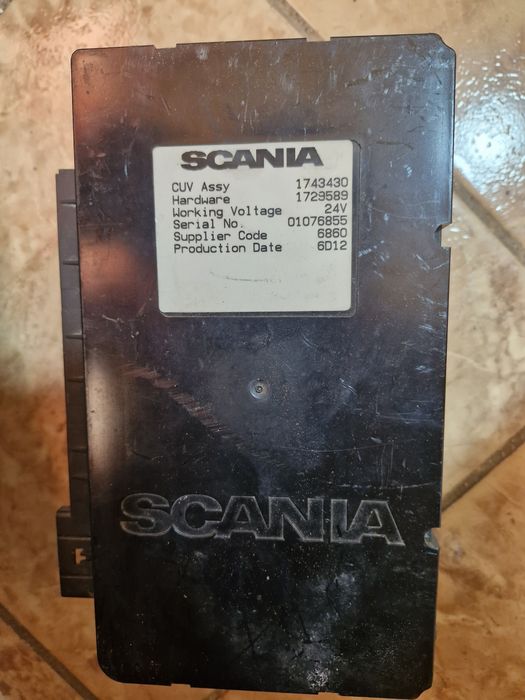 Calculator CUV Assy lumini Scania