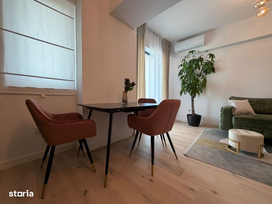 Apartament 2 camere| Nou, complet mobilat|Parcare subterană inclusa