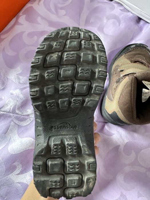 Детская обувь коричневый