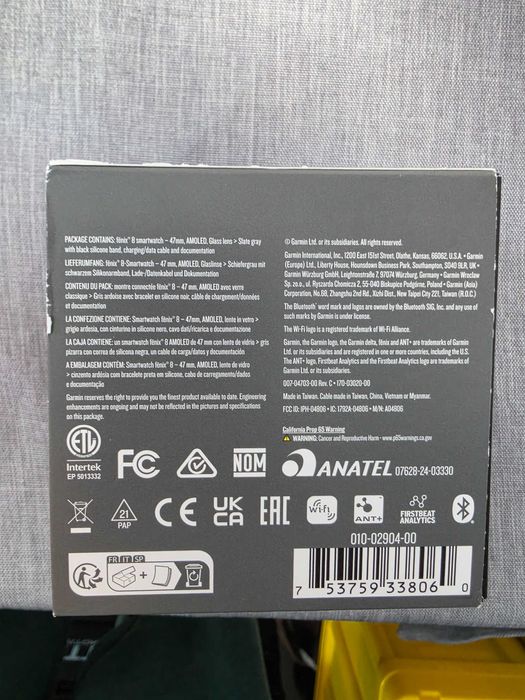 Smartwatch GARMIN Fenix 8, 47mm, AMOLED, Glass, Otel inoxidabil, GPS, Android/iOS, Slate Gray Black
