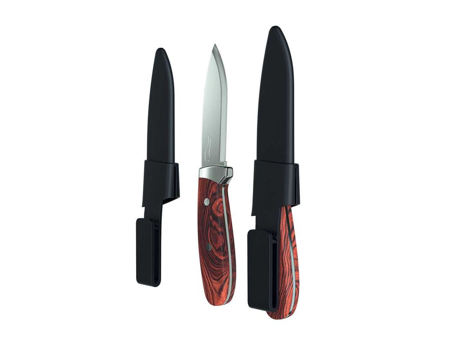 Cutit de vanatoare maner lemn