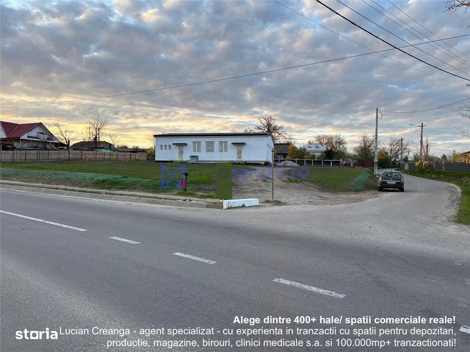 Spatiu Sipote, de la 100mp la 202mp, pt. magazin, productie