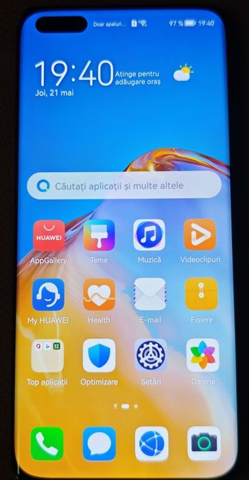 Huawei P40 Pro 256 GB, 5G, impecabil, cu folie Alien Surface full body