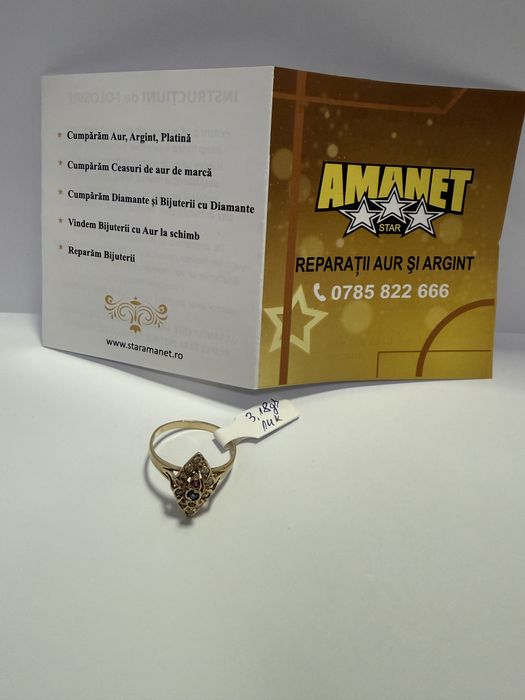 Inel cu pietre (vl) star amanet